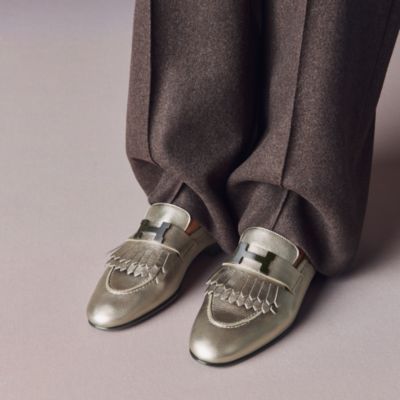 ベージュ/ナチュラル - レディス レザーモカシン＆ミュール | Hermès